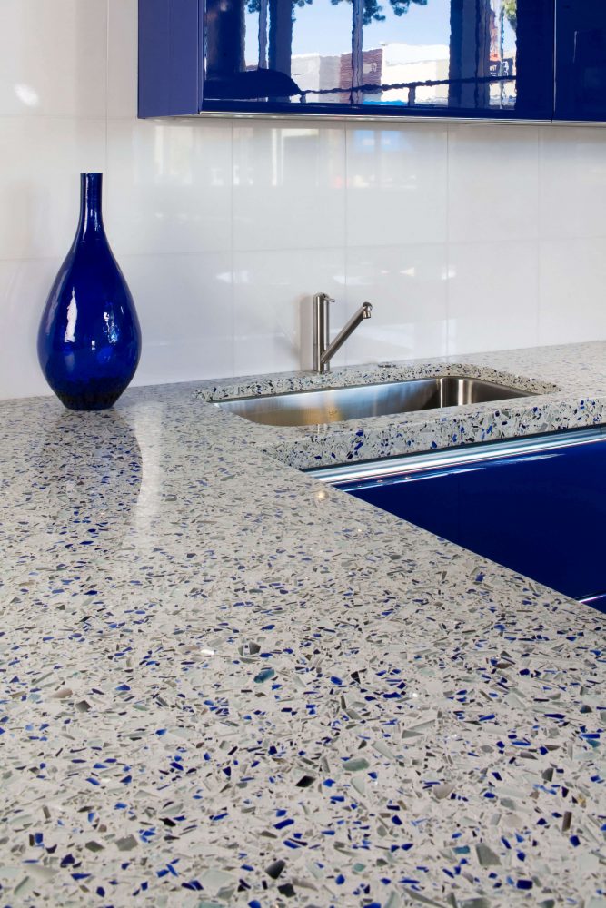 CHIVALRY BLUE POLISHED - VETRAZZO RECYCLED GLASS(3)