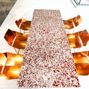 RUBY RED POLISHED - VETRAZZO RECYCLED GLASS(3)